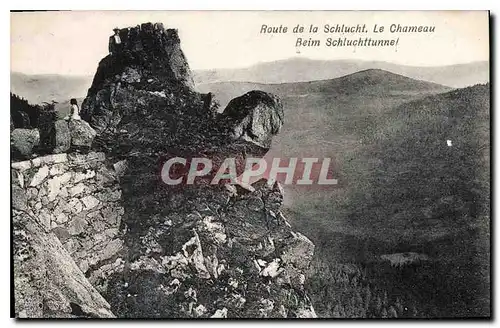 Cartes postales Route de la Schlucht Le Chameau Beim Schluchttunne