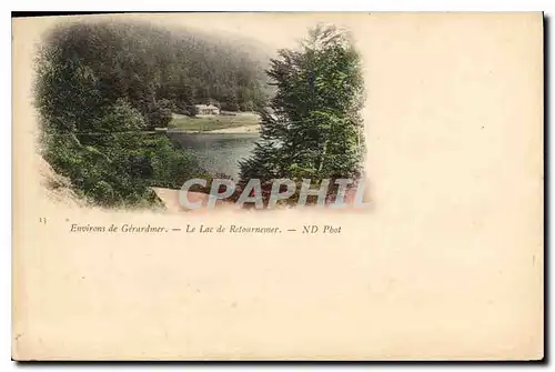 Cartes postales Environs de Gerardmer Le Lac de Retournemer
