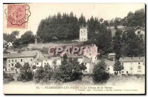 Cartes postales Plombieres les Bains Le Coteau de la Vierge