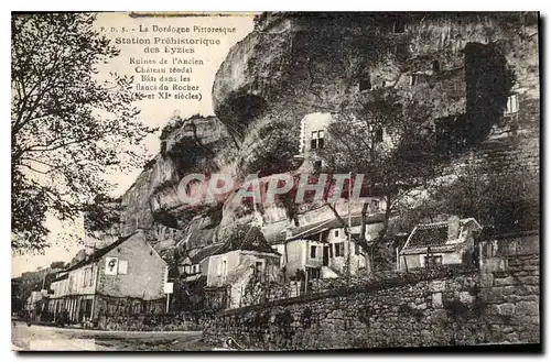 Cartes postales La Dordogne Pittoresque Station Prehistorique des Eyzies