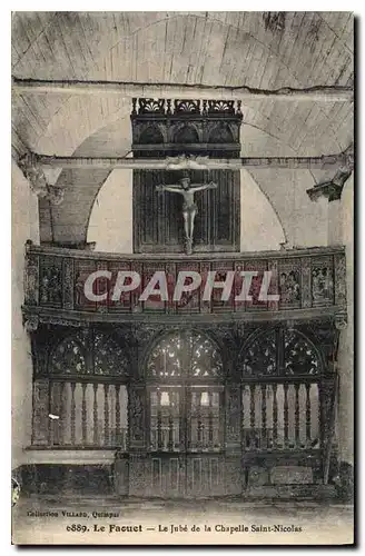 Cartes postales Le Faouet Le Jube de la Chapelle Saint Nicolas