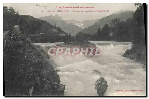 Cartes postales AX les Thermes Chute de l'Ariege au Castelet