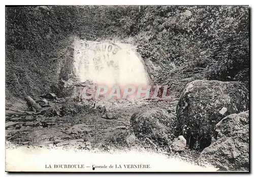 Ansichtskarte AK La Bourboule Cascade de la Verniere