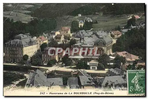 Cartes postales Panorama de la Bourboule Puy de Dome