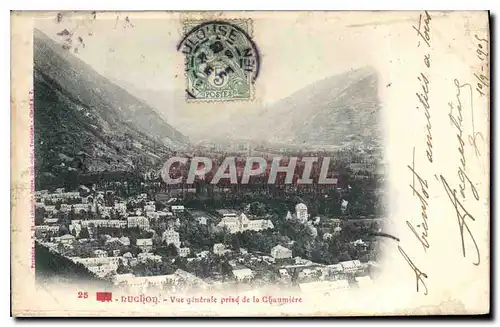 Cartes postales Luchon Vue generale prise de la Chaumiere