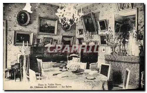 Cartes postales Dans la Vallee Noire Chateau de Nohant Le Salon