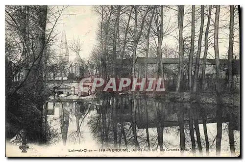 Ansichtskarte AK Loire et Cher Vendome Bords du Loir Les Grands Pres