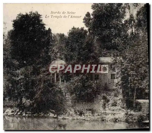 Ansichtskarte AK Bords de Seine Le Temple de l'Amour