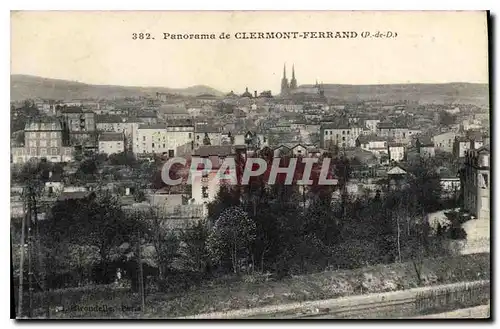 Cartes postales Panorama de Clermont Ferrand P de D