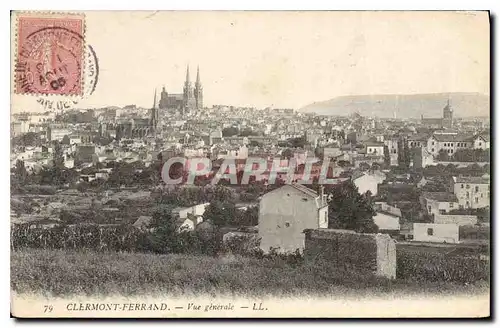 Cartes postales Clermont Ferrand Vue generale