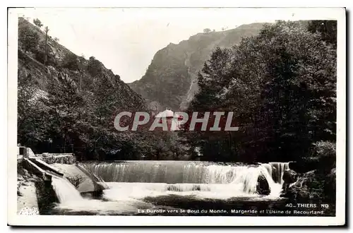 Cartes postales Thiers la durolle vers le Bout du Monde Margeride et l'usine de Recourtand