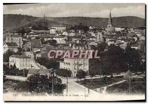 Ansichtskarte AK Chatel Guyon Vue prise de la Gare