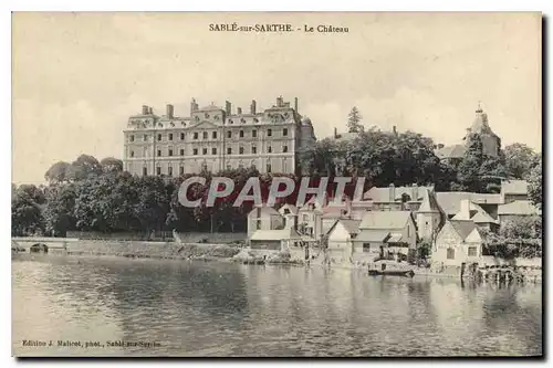 Cartes postales Sable sur Sarthe Le Chateau