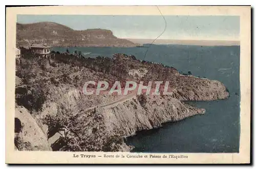 Cartes postales Le Trayas Route de la Corniche et Pointe de l'Esquillon