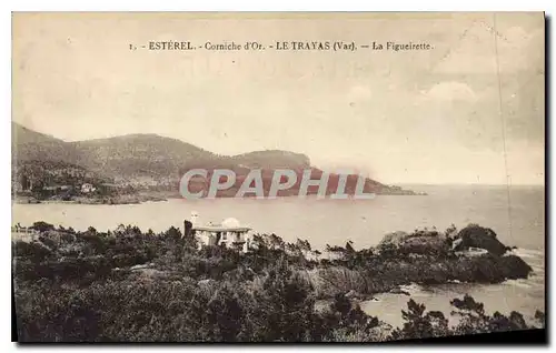 Cartes postales Esterel Corniche d'Or Le Trayas Var La Figueirette