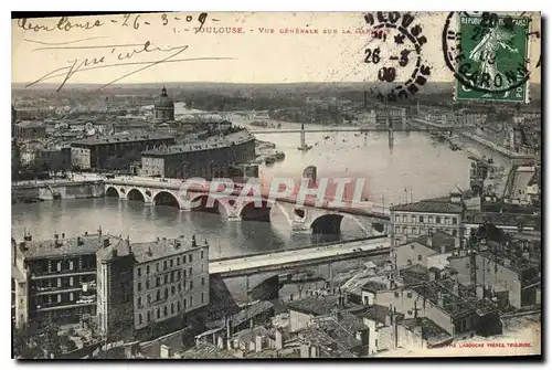 Cartes postales Toulouse Vue generale