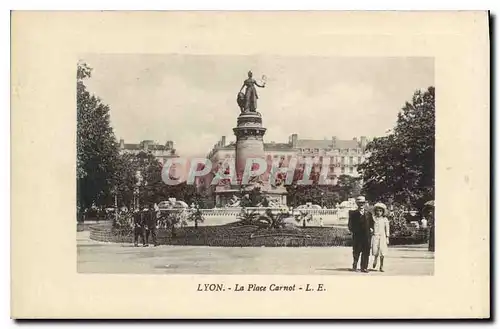 Cartes postales Lyon La Place Carnot