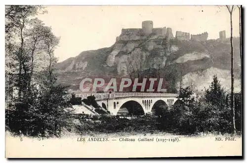 Cartes postales Les Andelys Chateau Gaillard