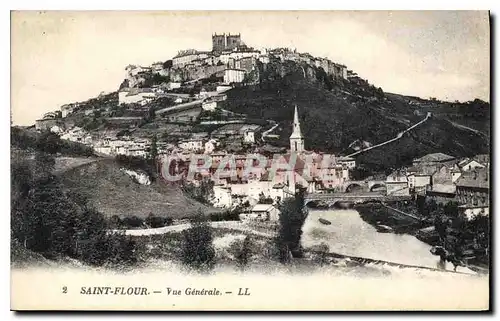 Cartes postales Saint Flour Vue generale