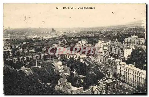 Cartes postales Royat Vue generale