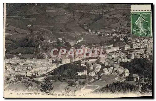 Cartes postales La Bourboule Panorama vu de Charlanne