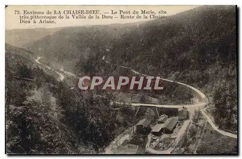 Cartes postales Environs de la Chaise Dieu Le Pont du Merle