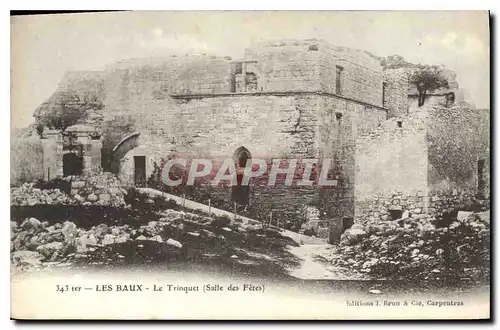 Cartes postales Les Baux Le Trinquet Salle des Fetes