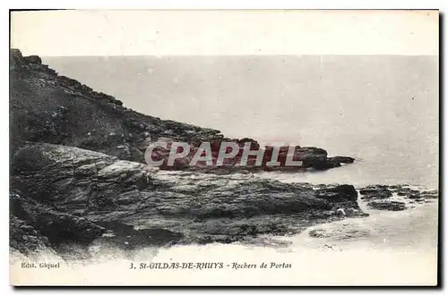 Cartes postales St Gildas De Rhuys Rochers de Portas