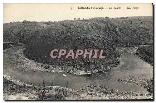Cartes postales Crozant Creuse La Boucle