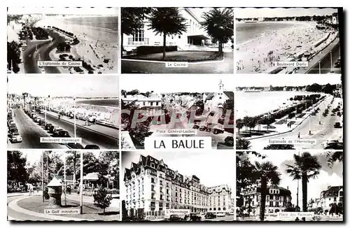 Cartes postales La Baule L'esplanade du casino Boulevard Hennecart Golf