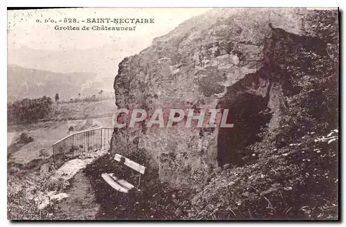 Cartes postales Saint Nectaire Grottes de Chateauneauf