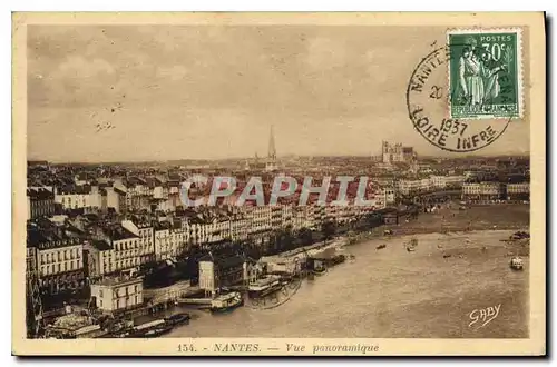 Ansichtskarte AK Nantes Vue panoramique