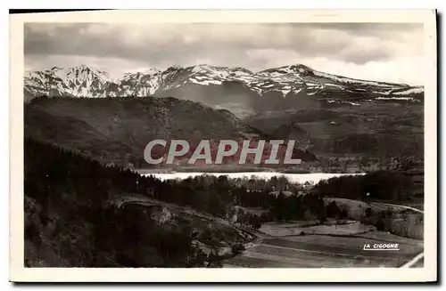 Ansichtskarte AK Le Lac Chambon et les monts Dore