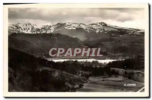 Cartes postales Le Lac Chambon et les monts Dore