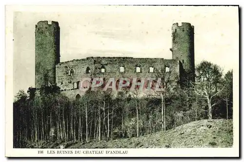 Cartes postales Les Ruines du Chateau d'Andlau