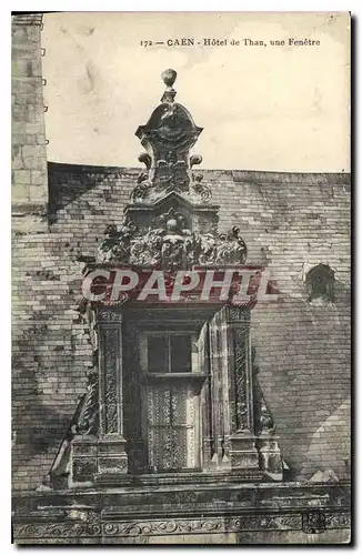 Cartes postales Caen Hotel de Than une Fenetre