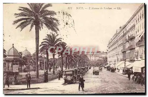 Cartes postales Nice l'Avenue de Verdun