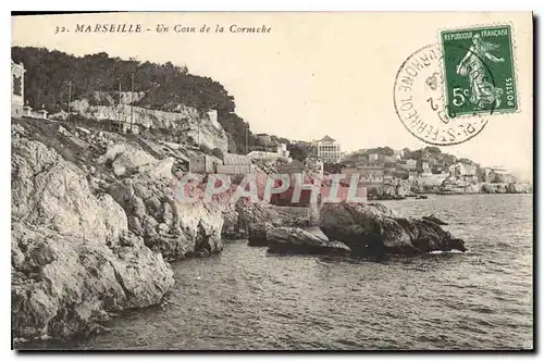 Cartes postales Marseille Un Coin de la Corniche