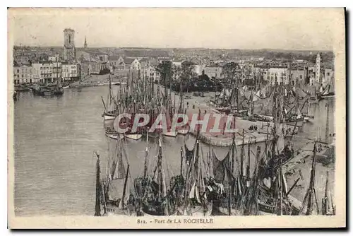 Cartes postales Port de la Rochelle Bateaux