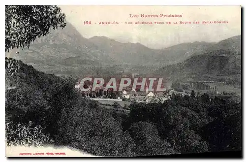 Cartes postales Les Hautes Pyrenees Argeles Prise de la Route sud Eaux Bonnes