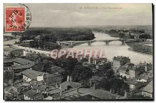 Cartes postales Toulouse Vue Panoramique