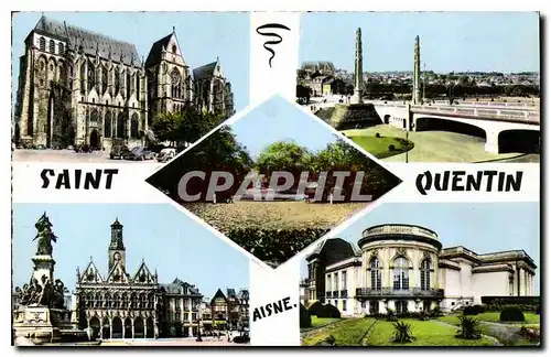 Cartes postales Saint quentin Aisne