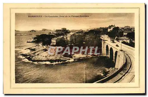 Cartes postales Marseille La Corniche Pont de la Fausse Monnaie