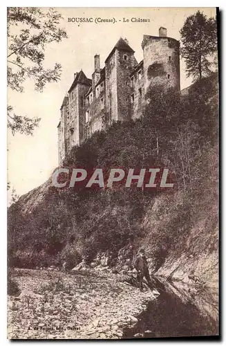 Cartes postales Boussac Creuse Le Chateau