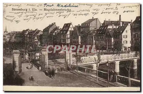 Cartes postales Strasburg Els Magdalenenbrueke