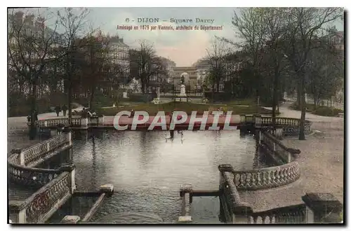 Cartes postales Dijon Square Darcy