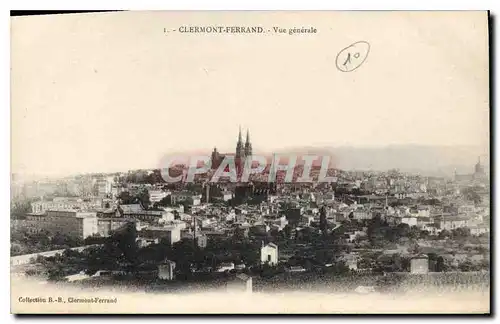 Cartes postales Clermont Ferrand Vue generale