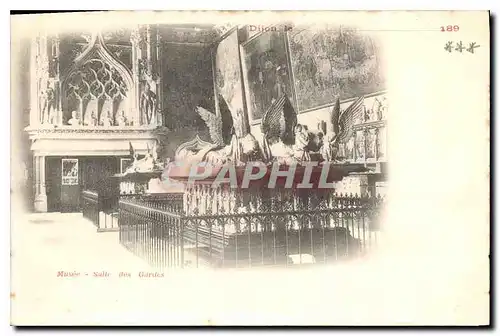 Cartes postales Dijon Musee Salle des Gardes Carte 1890