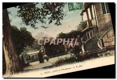 Cartes postales Dijon Jardin de l'Arquebuse