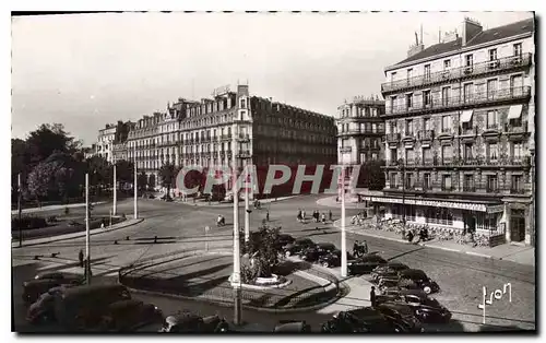 Cartes postales moderne Dijon Cote d'Or Place Darcy et l'Hotel de la Cloche Automobile